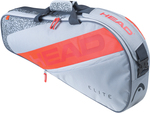 Head Elite 3 Racquet Bag - Grey/Orange 2022 $49 (Was $69.99) + Delivery ($0 with $150 Order) @ Tennis Direct