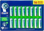 Oral-B Crossaction Replacement Brush Heads 16-Pack $45.50 Delivered ($2.84 Each) @ Amazon AU