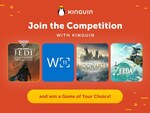 Win 3x €50 Kinguin Giftcards from Kinguin