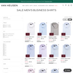 3 Shirts for $60 + $7.95 Shipping (Free with $100 Spend) @ Van Heusen