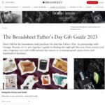 Win a Broadsheet Media x Giorgio Armani Father's Day Prize Pack Worth over $4,000 from Broadsheet