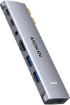 7 Ports USB Hub for MacBook, 4K HD, 87W Charging, Thunderbolt 3 US$8.10 (~A$12.37) + US$6.99 Delivery @ MOKiN Pakistan