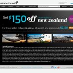 $150 Off Return Flights to New Zealand with Air New Zealand