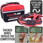 KickAss Jumper Cables - 1000A, 4.5m, 2 AWG $45 (Was $79) + Delivery ($0 QLD C&C) @ KickAss Products