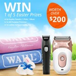 Win 1 of 5 Easter Prizes from Wahl Australia
