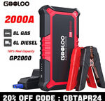 GOOLOO Jump Starter @eBay - Get in Soon and Use Coupon Code 20% off