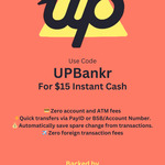UP Bank - $15 Sign up Bonus (No Deposit Requirements - 2 Minute Signup)