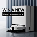 Win a Samsung Bespoke Jet Bot Combo AI Vacuum Worth $2,499 from Samsung Australia