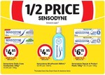 1/2 Price Sensodyne Dental Care Products (e.g. Sensodyne Repair & Protect Toothpaste $6.15) @ Coles