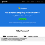 3 Months of Spotify Premium for Free (New Subscribers Only, Payment Information Required) @ Spotify