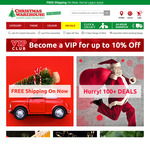 Free Shipping with $100 Order @ Christmas Warehouse