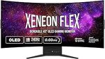 Corsair XENEON FLEX 45WQHD240 45" 240hz UWQHD Bendable HDR OLED Gaming Monitor $1752 Delivered @ Amazon AU (No shipping to NT)