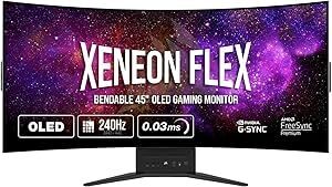 Corsair XENEON FLEX 45WQHD240 45" 240Hz UWQHD Bendable HDR OLED Gaming Monitor $1752 Delivered @ Amazon AU (No shipping to NT)