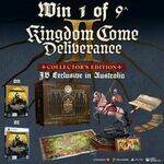 Win 1 of 9 Kingdom Come: Deliverance II Collector's Edition (PS5 or PC) Worth $299 from JB Hi-Fi