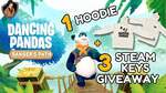 Win a Dancing Pandas Hoodie and Steam Key or 1 of 2 Steam Keys from The Games Detective