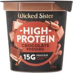 50% off Wicked Sister Protein Pudding 170g $1.50 (Was $3) @Woolworths