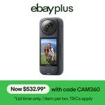 [eBay Plus] Insta360 X4 8K 360º Action Camera $532.99 Delivered @ Mobileciti eBay