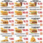 Hungry Jacks Vouchers Exp 15/9/25 E.g. Plant Based Whopper & Medium Chips $7.95