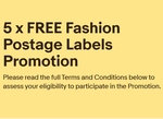 5 Free Postage Labels for Fashion Sales @ eBay Australia