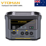 VTOMAN FlashSpeed 1500 LifePO4 Power Station 1548Wh, 1500W AC PureSine $789.60 Shipped @ VTOMAN eBay