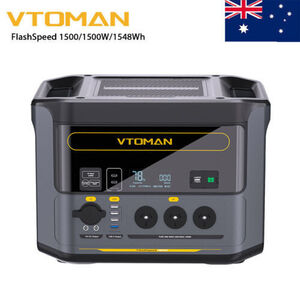 VTOMAN FlashSpeed 1500 LifePO4 Power Station 1548Wh, 1500W AC PureSine $789.60 Shipped @ VTOMAN eBay