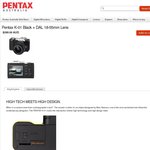 Pentax K-01 Black + DAL 18-55mm Lens $315 Shipped @ Pentax AU Web Store