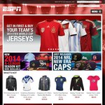 ESPN Online Shop Launch in Australia! Get $10 off When Spending over $50