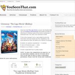 Giveaway: The Lego Movie (BluRay) through YouSeenThat.com