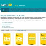 $30 Optus Prepaid Standard/Micro/Nano Sim Starter Pack for $19 Delivered Online Only