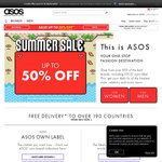 ASOS - Sale up to 50% OFF for MEN & WOMEN