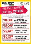 Dick Smith Friends & Family Special Offer Fri 11th July - Sun 13th July