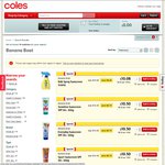 40% off Banana Boat Sunscreen 75ml $6.42 240ml $10.08 200g $10.50 400g $12 @Coles InStore+Online