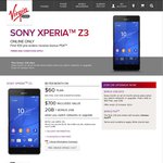 VIRGIN MOBILE - Bonus PS4 for First 100 Pre-Orders of Sony Xperia Z3 (Online Only)