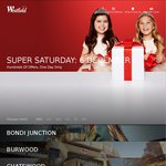 Westfield Super Saturday Deals 6/12 [National]
