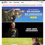 Threadless - $29 Hoodies + Free Intl Shipping on Orders Over $90