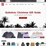 10% off $50+ Spend at Quiksilver, Roxy and DC Shoes