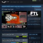 [Steam] Daily Deal - FTL: Faster Than Light - 75% off, $2.49 US - Historical Low 