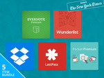 The Five-Star Productivity Pack - 4x1-Yr Subs to Evernote, Pocket, Wunderlist & LastPass $59.99 Via StackSocial