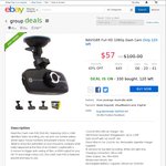 NAVIG8R Full HD 1080p Dash Cam $57 with Free Delivery from eBay (KG Electronics)