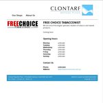 12 pack US softdrinks $20 @  Free Choice Tabacconist  Clontarf (QLD)