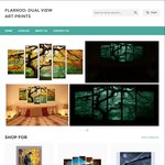Flarkoo: Glow in The Dark Canvas Prints. 5% off Coupon Code + Chrismas Promotion