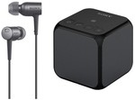 Sony MDR-EX750NA Noise Cancelling Headphones & Portable Speaker Bundle $149.25 @ Bing Lee
