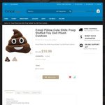 Poop Emoji Pillows - US $10.99 (~AU $14.5) with Free Shipping @ Emojijogger.com