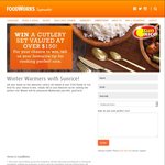 Win a Cutlery Set Valued at over $150 from FoodWorks