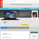 Lenovo ThinkPad T460s $1279 (i5-6200U, 14" FHD, 8GB/256GB, 1.36kg) X1 Yoga $1849 (i7-6500U, 14" FHD MT, 8GB/256GB, LTE, 1.27kg)