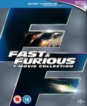 [Blu-Ray] Fast & Furious 1-7 Boxset - Includes Ultraviolet Copy £17.18 (~AU $28.5) Delivered @ Zavvi (New Accounts)