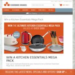 Win a Kitchen Essentials Mega Pack worth over $900 from Cookware Brands
