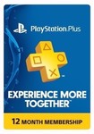 PSN Plus 365 Days / PlayStation Plus 12 Month US REGION US $39.99 (~AU $50) @ Gameflip