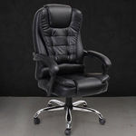 Black Executive PU Office Chair $94.91 + Post (From $24.16) or Free Pick up (Bayswater North VIC) @ Ozelegantliving eBay