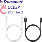 Tronsmart USB Type-C Cable - CC05 (1 Cable) USD $4.88/~AUD $6.45, CC05P (2 Cables) USD $7.28/~AUD $9.60 Free Shipping@AliExpress